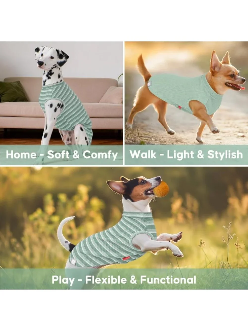 Lightweight Sleeveless Waffle Dog Shirts - Soft, Breathable Pet Tanks for Small